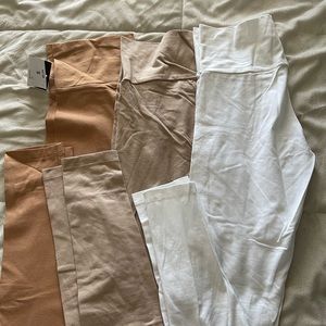 3 cotton leggings